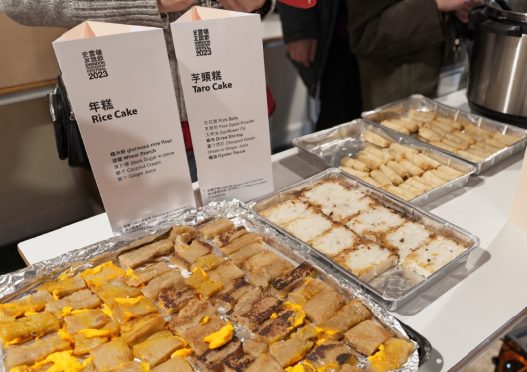 The Hong Kongers provided delicious Chinese food.